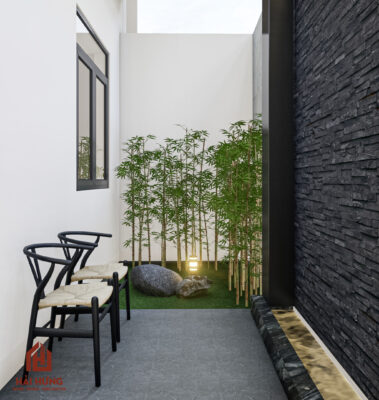 Thiết kế ban công sân sau với phong cách cực chill