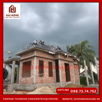 Thi công xây dựng phần thô Hải Hưng