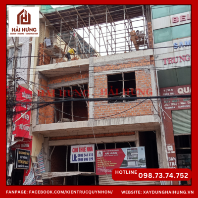 Xây nhà phần thô xây dựng Hải Hưng