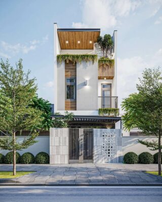 Nhà phố 5x20m mới nhất năm 2024