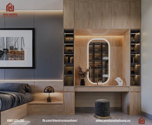 Thiết kế phòng ngủ nhà phố kết hợp kinh doanh 