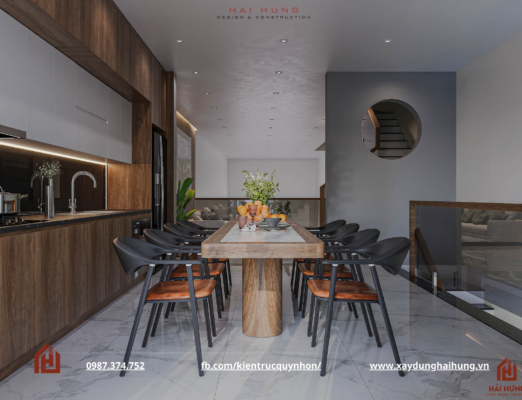 Thiết kế phòng bếp nhà phố kết hợp kinh doanh 