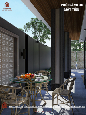 biệt thự vườn mái Nhật 257M2 