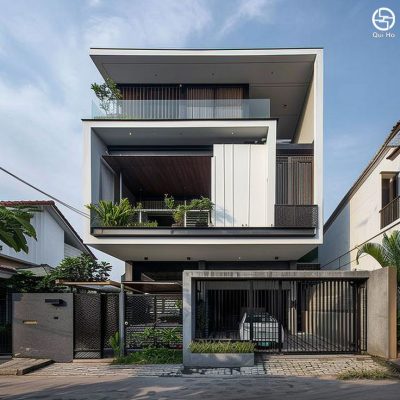 nhà phố mặt tiền rộng