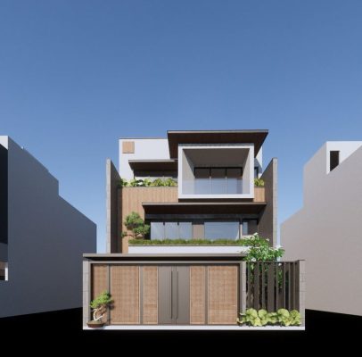 nhà phố mặt tiền rộng