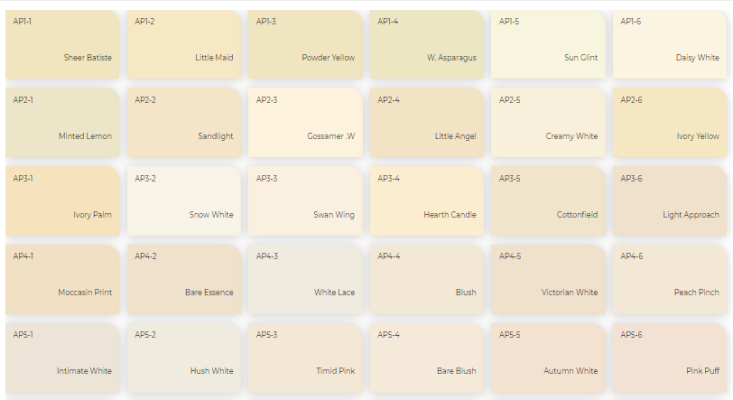 Màu kem be - lựa chọn tinh tế màu sơn nhà đẹp năm 2025