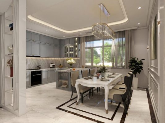 Chuẩn không gian sống với lựa chọn thiết kế nội thất phòng ăn hợp lý – vừa ý