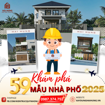 Tổng hợp 59 mẫu nhà phố đẹp nhất được các chủ nhà lựa chọn xây nhiều do xây dựng Hải Hưng thiết kế