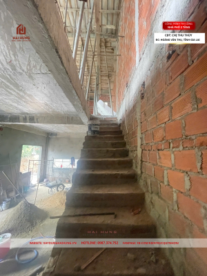 Quy trình thi công nhà phố 2 tầng 
