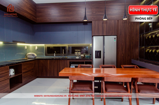 So sánh 3D & thực tế nhà phố 3 tầng đẹp anh CAO SON: kiến trúc hiện đại