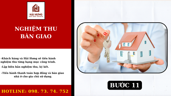 BƯỚC 11: NGHIỆM THU – BÀN GIAO