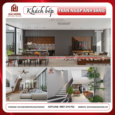 Không gian nội thất mở
