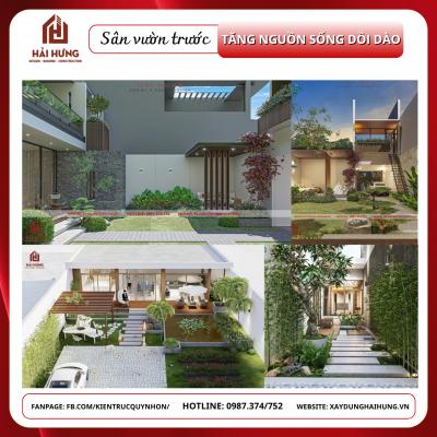 Mẫu thiết kế nhà phố xanh xu hướng mới cho nhà phố hiện đại