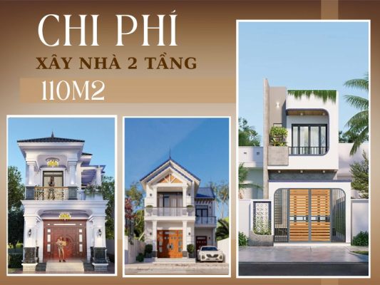 Thiết kế nhà đẹp 2 tầng Quy Nhơn tính chi phí bao nhiêu?