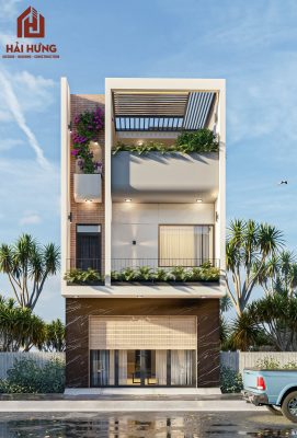 Các mẫu nhà phố 3 tầng 