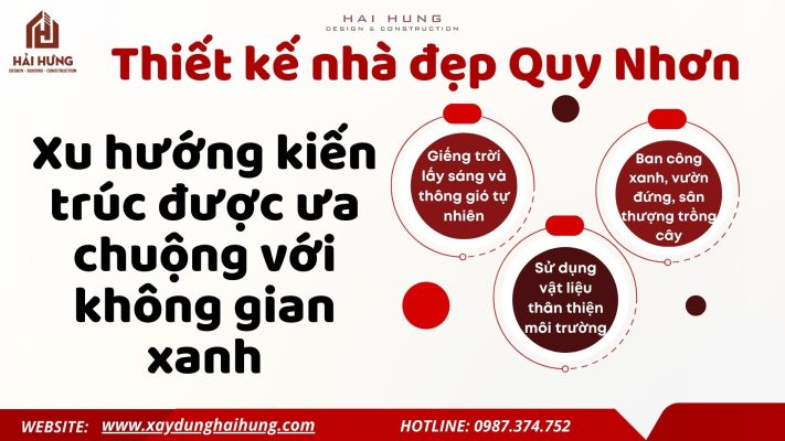 Thiết kế nhà đẹp Quy Nhơn – Xu hướng kiến trúc được ưa chuộng với không gian xanh.webp