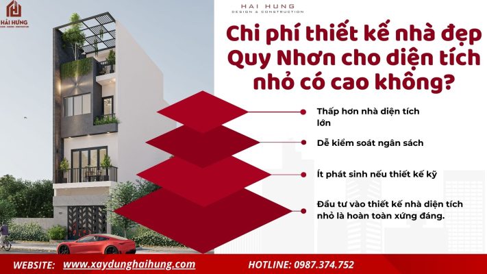 Chi phí thiết kế nhà đẹp Quy Nhơn cho diện tích nhỏ có cao không?.webp