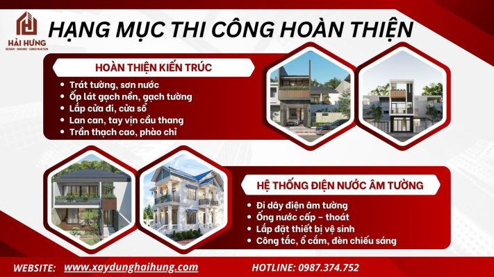 Xây nhà trọn gói Quy Nhơn bao gồm những hạng mục nào? – Hạng mục hoàn thiện.webp