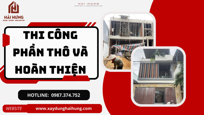 Nhà thầu xây dựng Quy Nhơn Thi công phần thô và hoàn thiện.webp