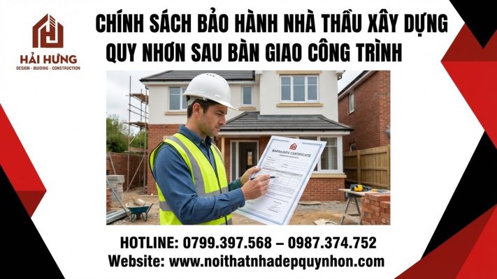 Chính sách bảo hành nhà thầu xây dựng Quy Nhơn sau khi bàn giao công trình.webp