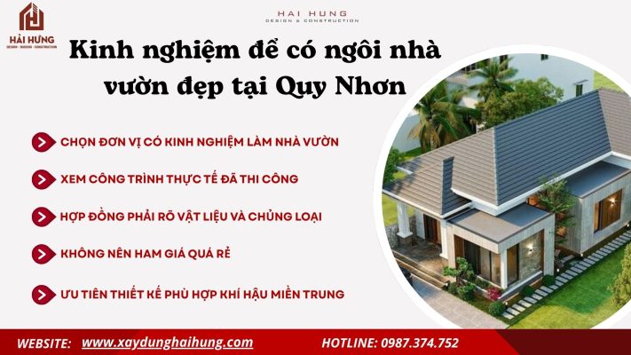 Kinh nghiệm để có ngôi nhà vườn đẹp tại Quy Nhơn.webp