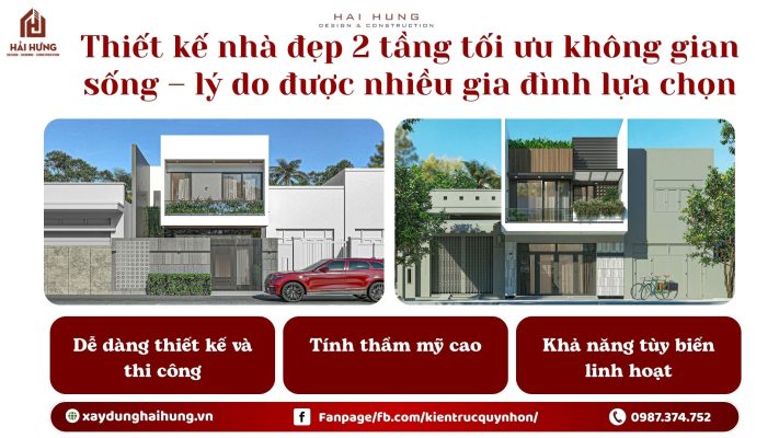Thiết kế nhà đẹp 2 tầng tối ưu không gian sống – lý do được nhiều gia đình lựa chọn.webp