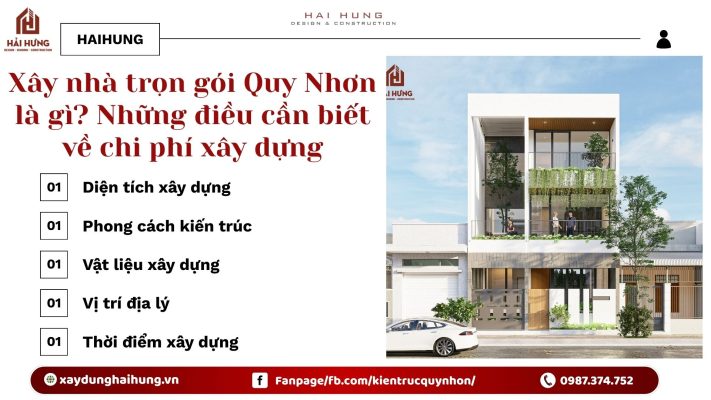 Xây nhà trọn gói Quy Nhơn là gì? Những điều cần biết về chi phí xây dựng.webp