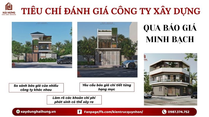 Tiêu chí đánh giá công ty xây dựng uy tín Quy Nhơn qua báo giá minh bạch.webp