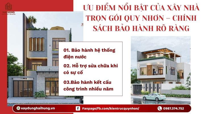 Ưu điểm nổi bật của xây nhà trọn gói Quy Nhơn – Chính sách bảo hành rõ ràng.webp