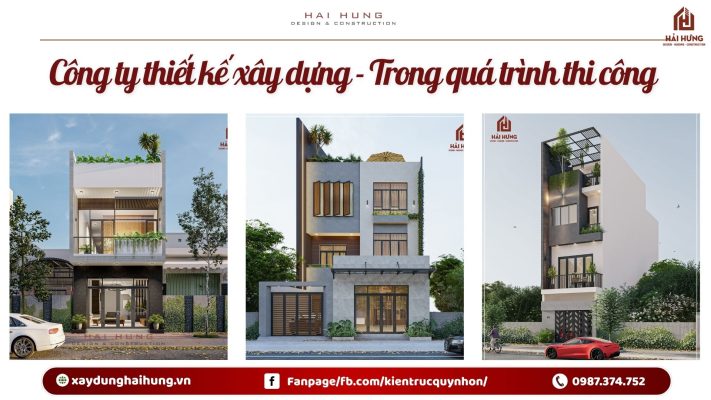 Công ty thiết kế xây dựng - Trong quá trình thi công.webp