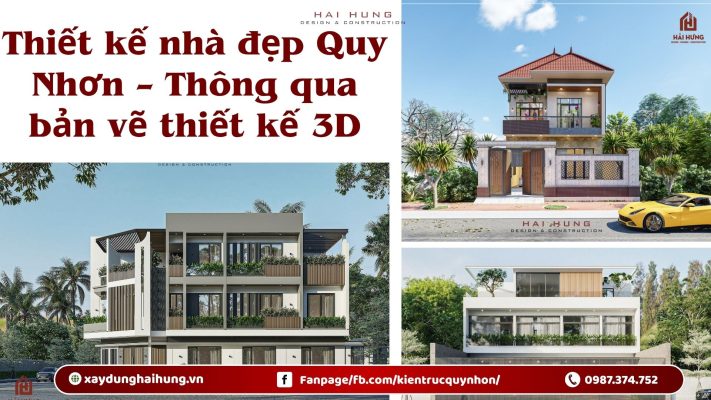 Thiết kế nhà đẹp Quy Nhơn – Thông qua bản vẽ thiết kế 3D.webp