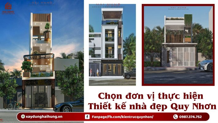 Chọn đơn vị thực hiện Thiết kế nhà đẹp Quy Nhơn.webp