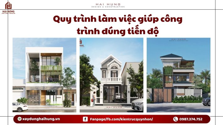 Quy trình làm việc giúp công trình đúng tiến độ.webp