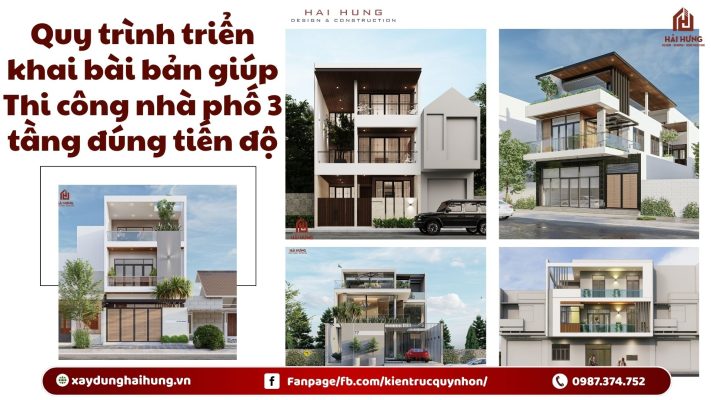 Quy trình triển khai bài bản giúp Thi công nhà phố 3 tầng đúng tiến độ.webp