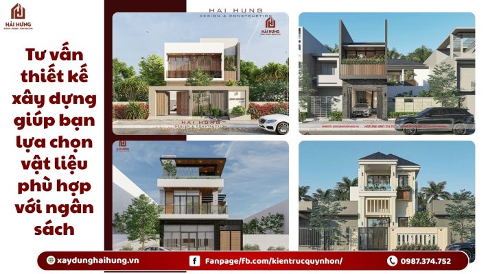 Tư vấn thiết kế xây dựng giúp bạn lựa chọn vật liệu phù hợp với ngân sách.webp