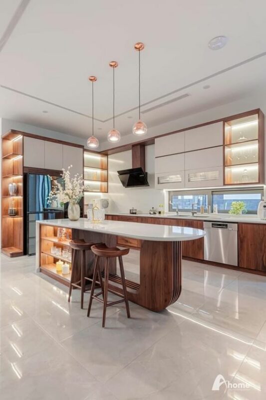 THIẾT KẾ PHÒNG BÉP ĐẸP NHẤT 2023