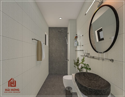 WC NHÀ MÁI NHẬT 2 TẦNG 