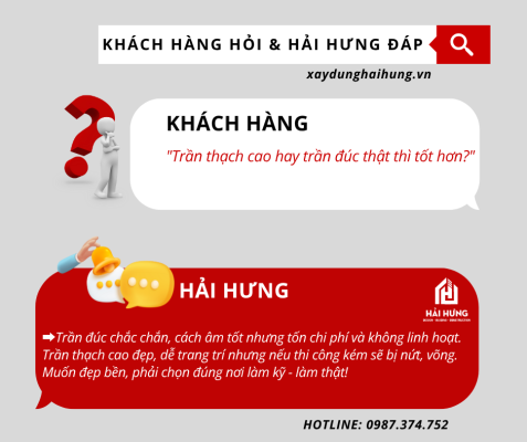 Giải đáp thắc mắc khách hàng: lựa chọn gạch lát và trần nhà