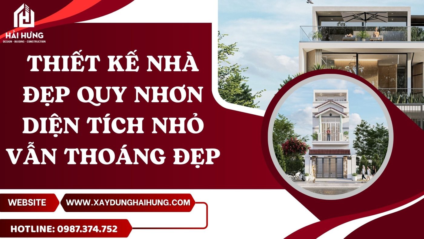 Thiết kế nhà đẹp Quy Nhơn diện tích nhỏ vẫn thoáng đẹp.webp