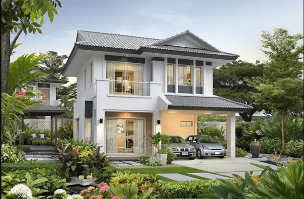9. Thiết Kế 2 Tầng Quy Nhơn Có Sân Vườn Nhỏ.webp