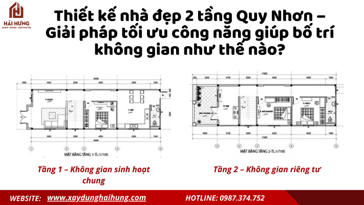 Thiết kế nhà đẹp 2 tầng Quy Nhơn – Giải pháp tối ưu công năng giúp bố trí không gian như thế nào?.webp