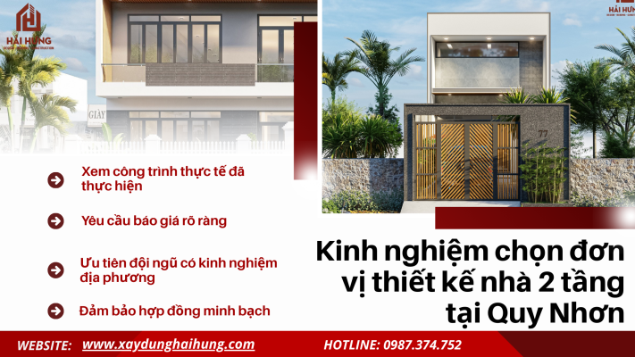 Kinh nghiệm chọn đơn vị thiết kế nhà 2 tầng tại Quy Nhơn.webp