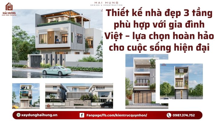 Thiết kế nhà đẹp 3 tầng phù hợp với gia đình Việt – lựa chọn hoàn hảo cho cuộc sống hiện đại.webp