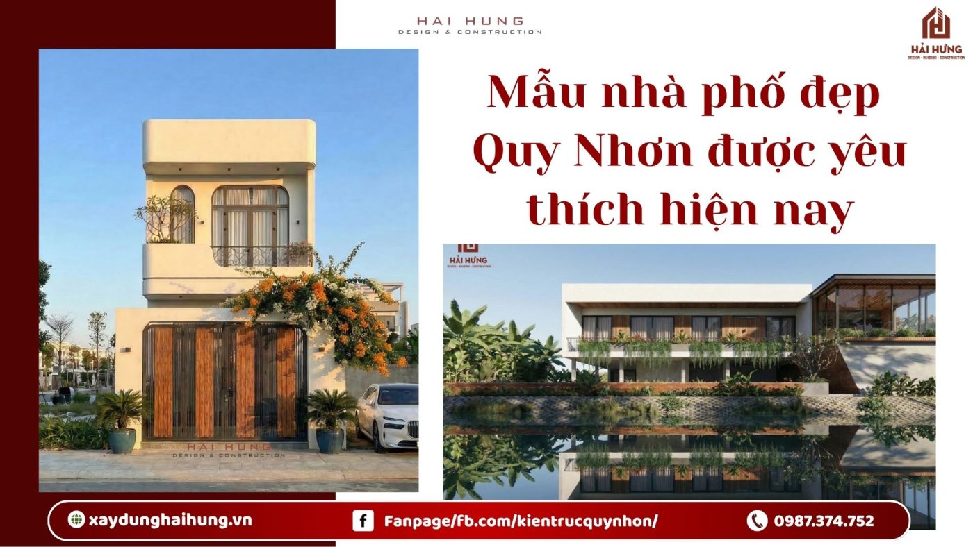 Mẫu nhà phố đẹp Quy Nhơn được yêu thích hiện nay.webp
