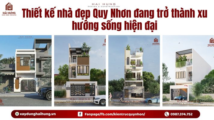Thiết kế nhà đẹp Quy Nhơn đang trở thành xu hướng sống hiện đại.webp