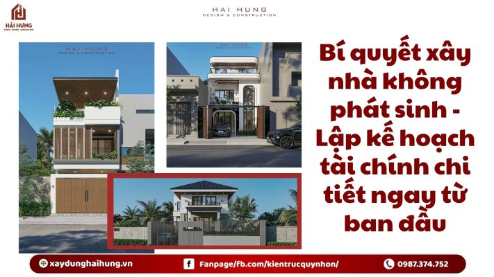 Bí quyết xây nhà không phát sinh - Lập kế hoạch tài chính chi tiết ngay từ ban đầu.webp