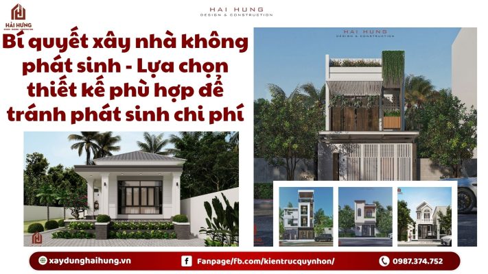 Bí quyết xây nhà không phát sinh - Lựa chọn thiết kế phù hợp để tránh phát sinh chi phí.webp