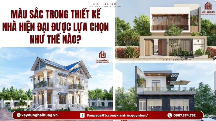 Màu sắc trong Thiết kế nhà hiện đại được lựa chọn như thế nào?.webp