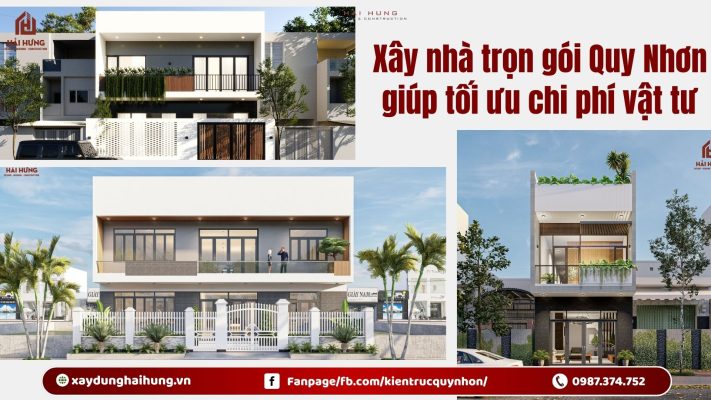 Xây nhà trọn gói Quy Nhơn giúp tối ưu chi phí vật tư.webp