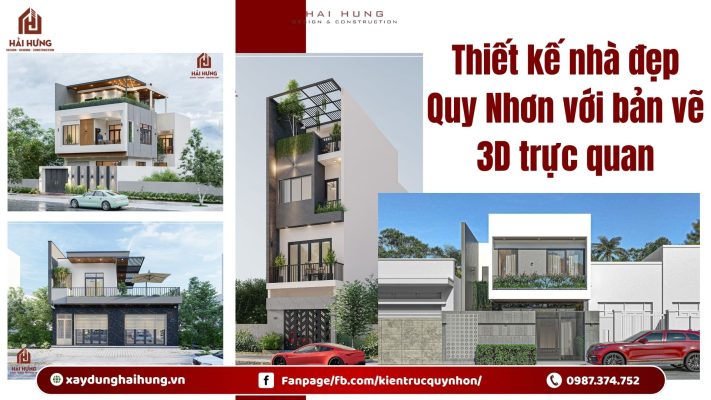 Thiết kế nhà đẹp Quy Nhơn với bản vẽ 3D trực quan.webp